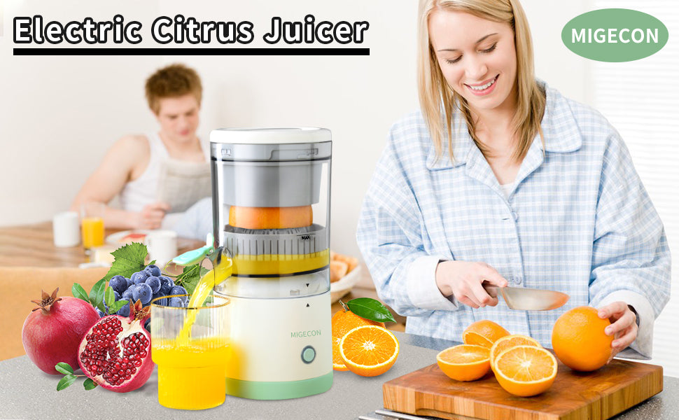 EXPRIMIDOR DE JUGO RECARGABLE
